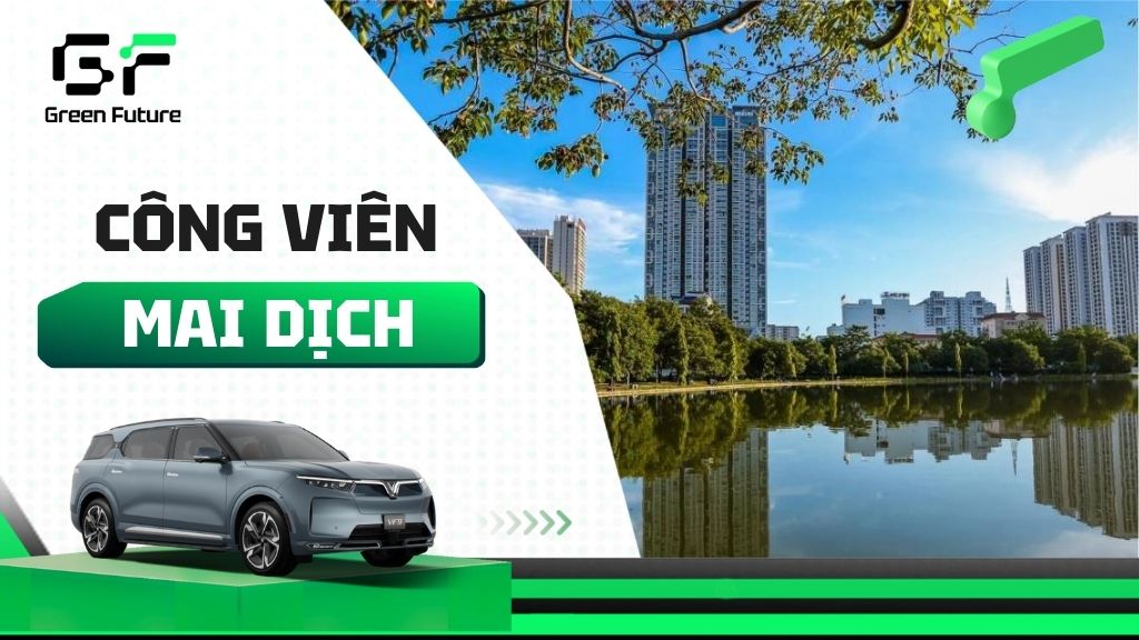 Công viên hồ điều hòa Mai Dịch: Không gian xanh giữa lòng đô thị