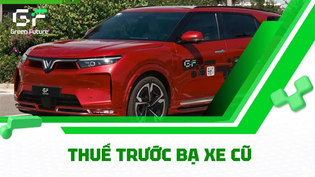 [UPDATE] Mức đóng thuế trước bạ ô tô cũ