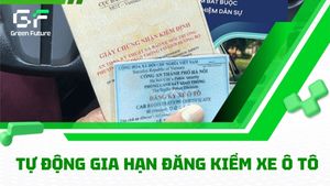 Tự động gia hạn đăng kiểm: loại xe, cách tra cứu và quy trình chi tiết